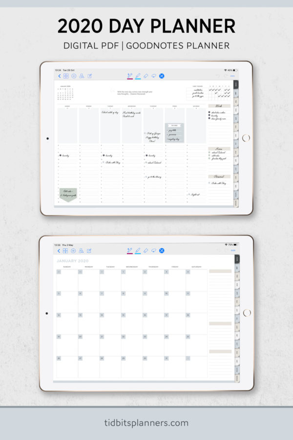 How to Use and LOVE Digital Day Planners