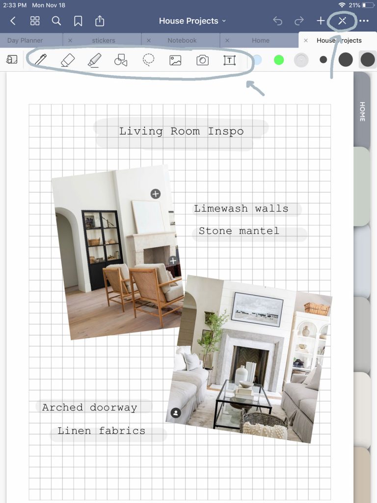How to Navigate the Tools in the Goodnotes App