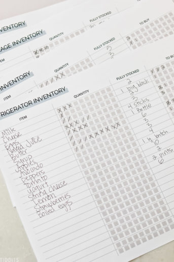 FREE Home Inventory Printables and Digital Files