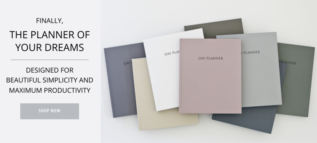 a planner designed for beautiful simplicity and maximum productivity.