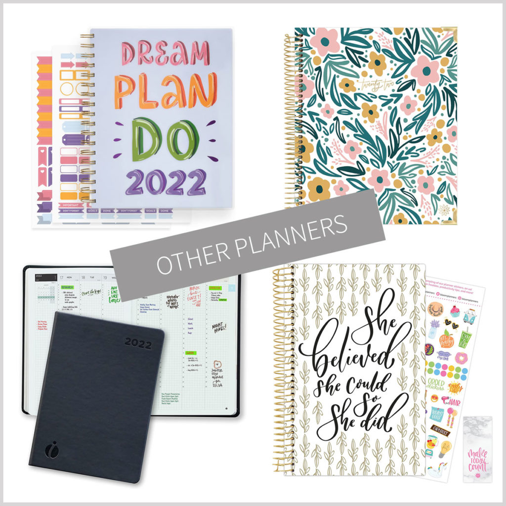 Other planners on the market that are not beautiful.